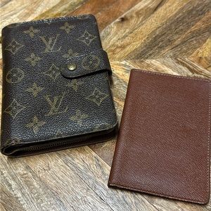 LOUIS VUITTON Porte Papier Wallet Organizer monogram